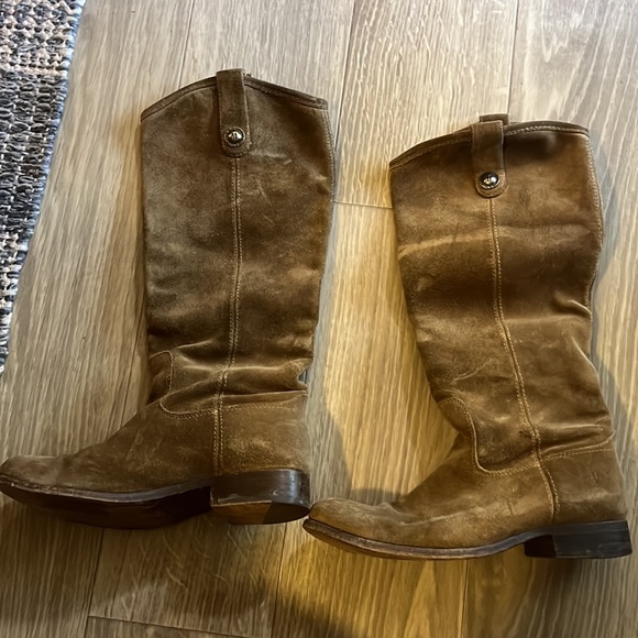 Frye Boots | Calf Length | Suede Leather - Picture 3 of 8